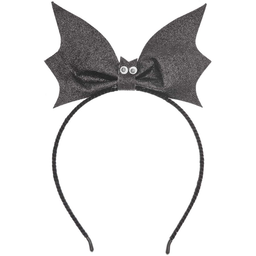 Bandeau Oreilles De Chauve-souris Avec Casque – Serre-tête Effrayant Halloween Carnaval Cosplay Femme Fille