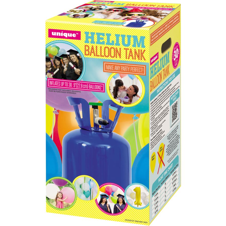 Bouteille Hélium - 20 Ballons pour l'anniversaire de votre enfant - Annikids