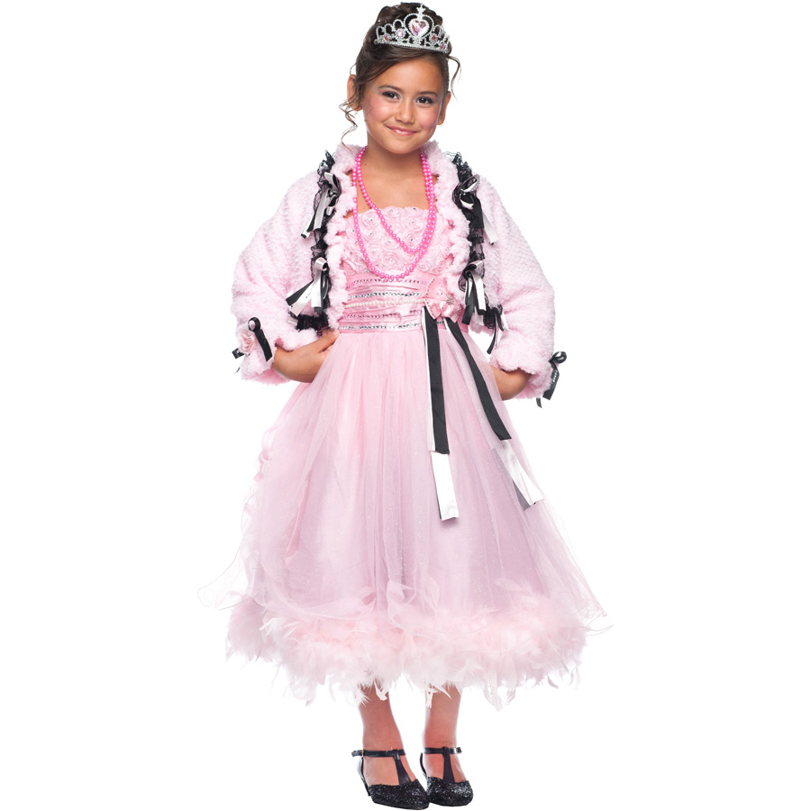 Déguisement Princesse Bal Rose Luxe Taille 5-6 ans pour l'anniversaire de  votre enfant - Annikids