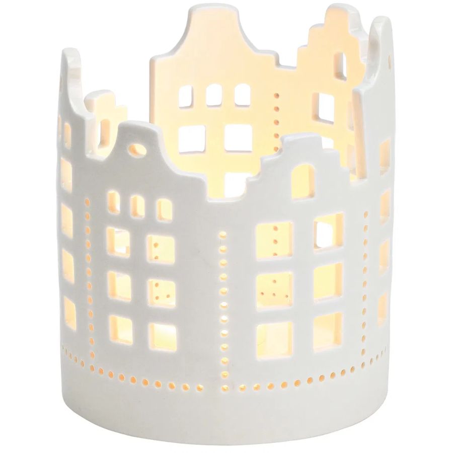 Photophore PartyLite Crèche Joseph Et Marie – Porcelaine Blanche, édition Spéciale
