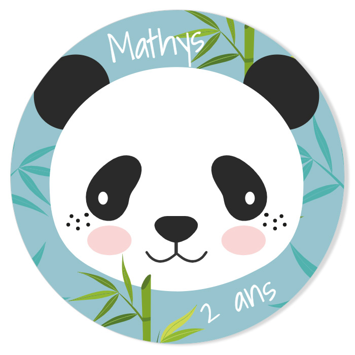 Planetee Sac Malika Pas Touche Panda | Tote Bag cabas réutilisable