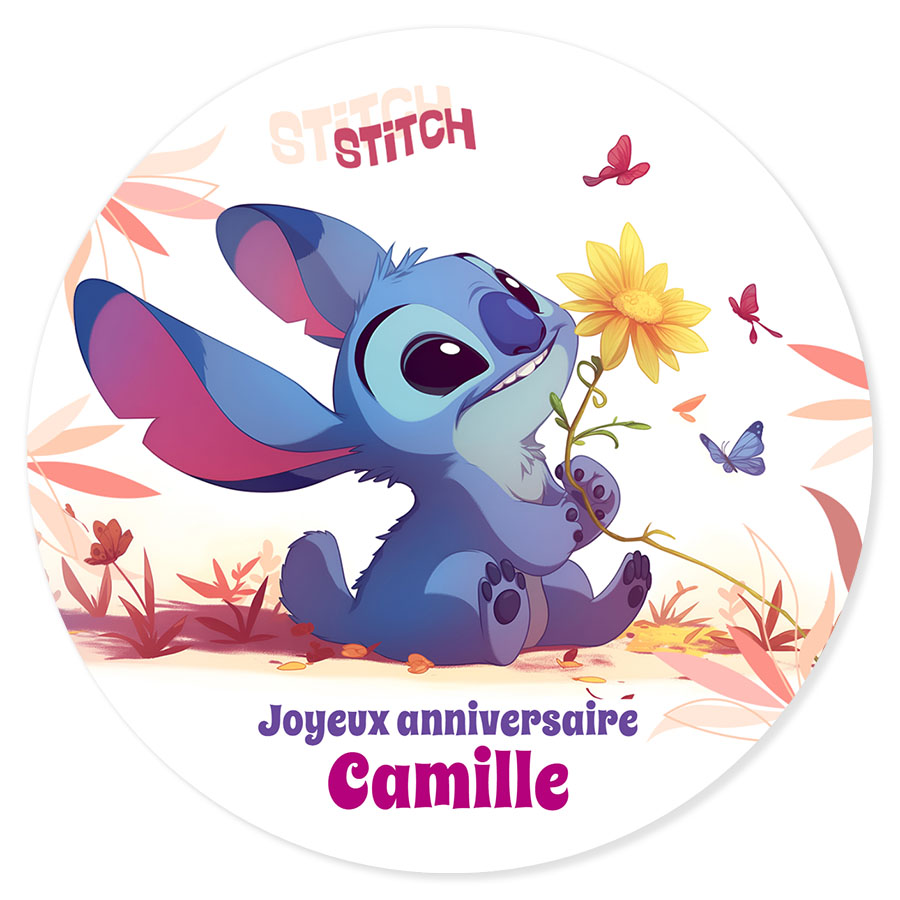 Fotocroc à personnaliser - Stitch pour l'anniversaire de votre enfant ...