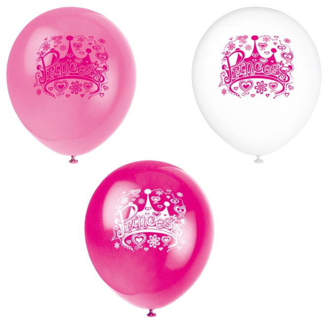 8 Ballons Princesse Diva 