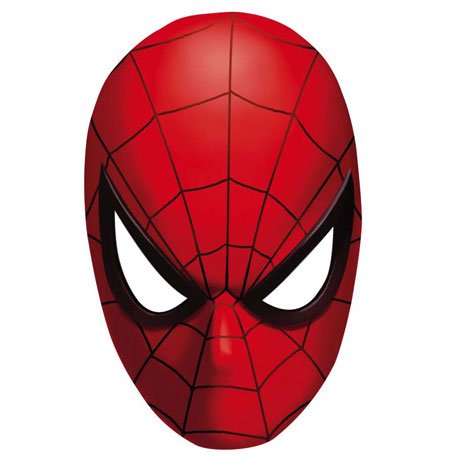6 masques Spiderman 