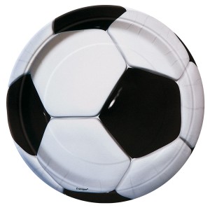 8 Assiettes Ballon de Foot