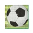 16 Serviettes Ballon de Foot