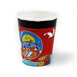 8 gobelets Pirates-Party !. n�1