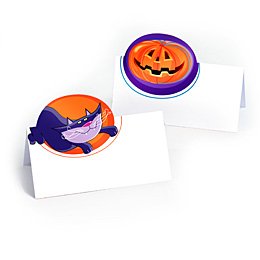 8 porte-noms Halloween 