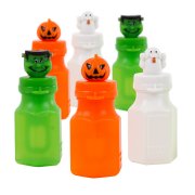 6 flacons de bulles de savon halloween