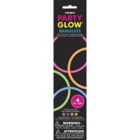 Assortiment de 4 Bracelets Lumineux