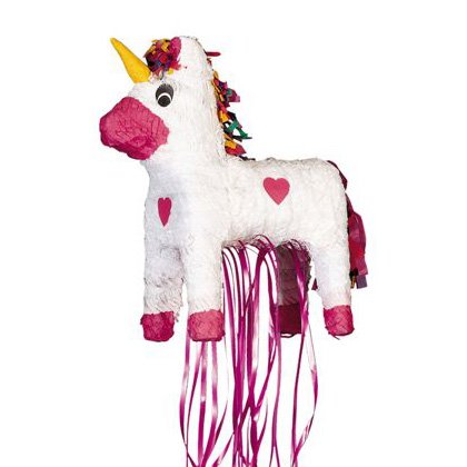 Pinata Licorne blanche