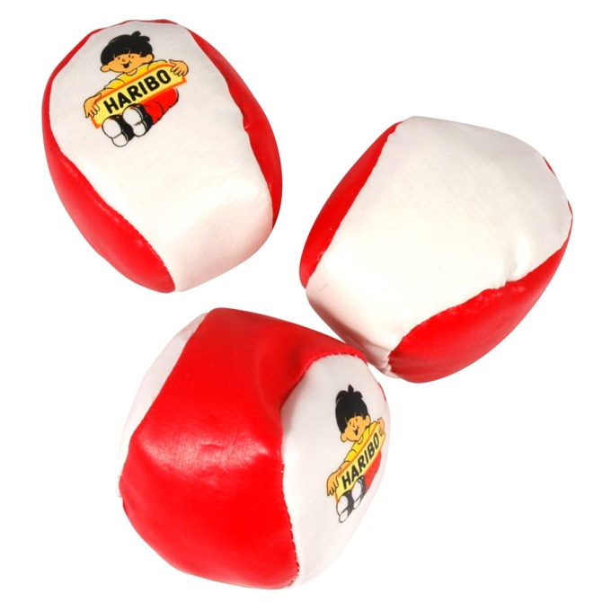 3 balles de jonglage Haribo OFFERTES ! 