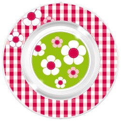 Coffret 4 Assiettes Decopop Marguerite. n�2