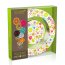 Coffret 4 Assiettes Decopop Oiseaux du paradis