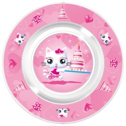 Coffret 4 Assiettes Decopop Miaou. n1