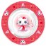 Coffret 4 Assiettes Decopop Miaou