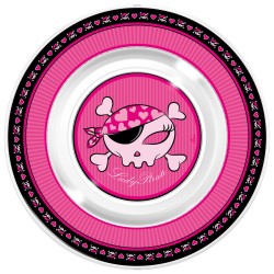Coffret 4 Assiettes Decopop Lady Pirate. n1