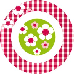 4 Dcors Assiettes Decopop Marguerite. n3
