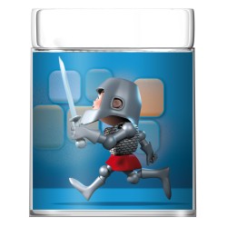 Coffret 4 Verres Decopop Arthur et le dragon volant. n�1