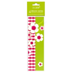 4 Dcors Verres Decopop Marguerite. n1