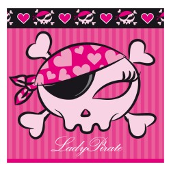 4 Dcors Verres Decopop Lady Pirate. n2