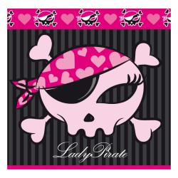 4 Dcors Verres Decopop Lady Pirate. n3