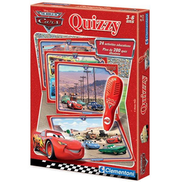 Bote 24 jeux Quizzy Cars 