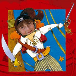 Invitations Pirate Frax le Corsair 