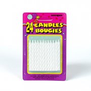 Bougies blanches