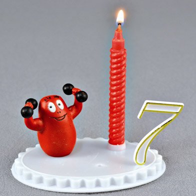 Set dcor et bougie Barbidur 