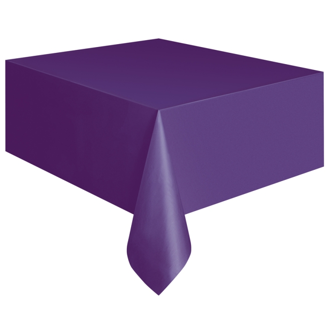 Nappe Unie Violet - Plastique 