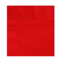 20 serviettes Rouge