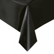 Nappe Unie Noir - Plastique