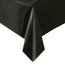Contient : 1 x Nappe Unie Noir - Plastique