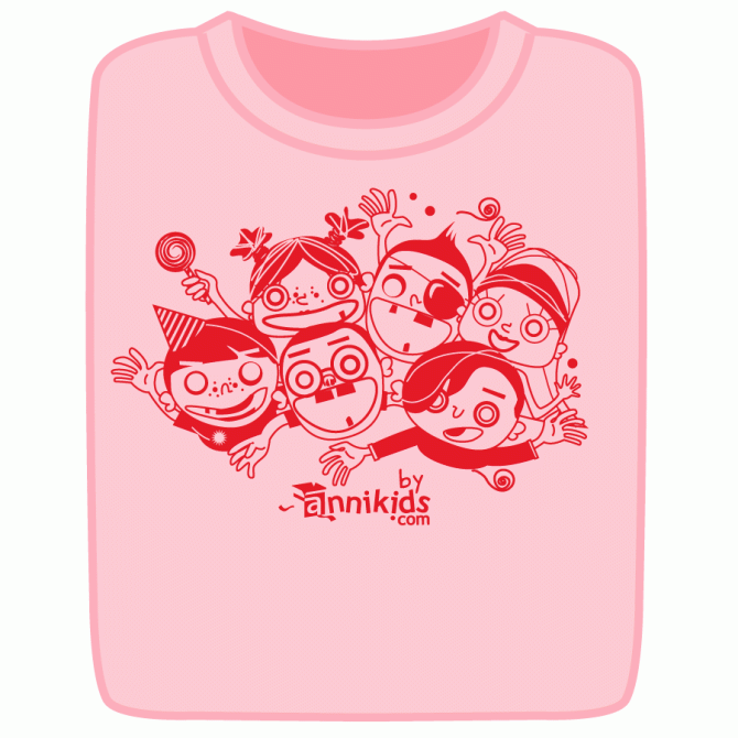 Tee-shirt kids-party by Annikids 5-6 ans 