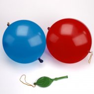 3 Ballons Punchball Rouge/Bleu/Jaune