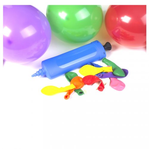 100 ballons avec pompe 