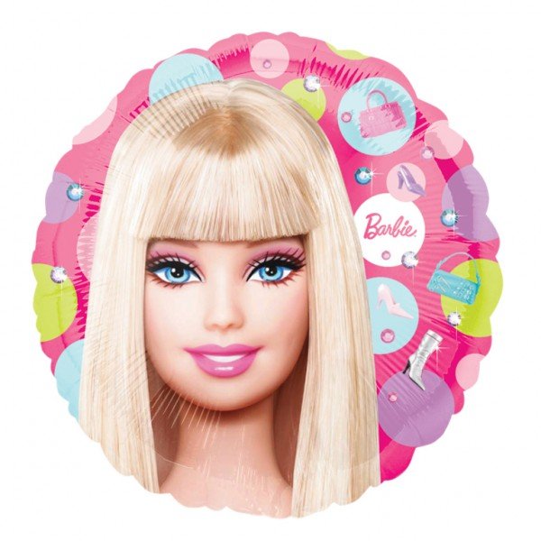 Ballon  Plat Barbie 