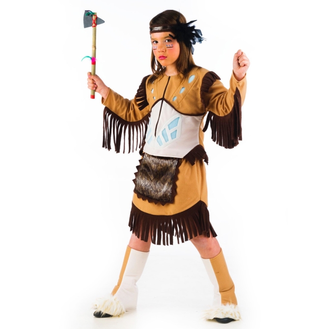 Dguisement d Indienne Sioux 
