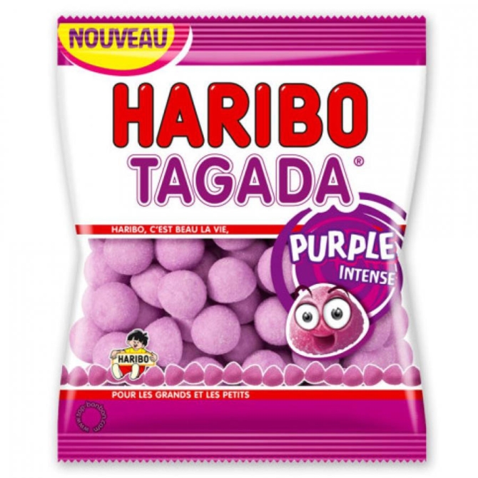 Tagada Purple Intense Haribo - Mini sachet 30g 