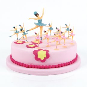 Sujets Et Decors Pour Embellir Son Gateau Ballerine Danse Pour L Anniversaire De Votre Enfant Gateaux Annikids
