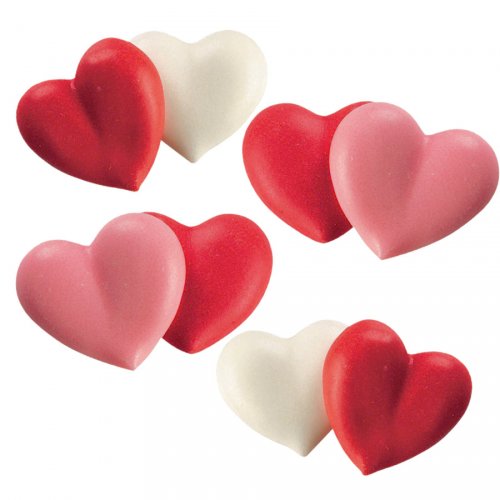 4 Double-Coeur en sucre 