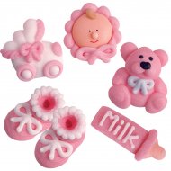 5 figurines Bb Fille