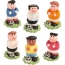 Contient : 1 x 6 Figurines footballeurs en sucre