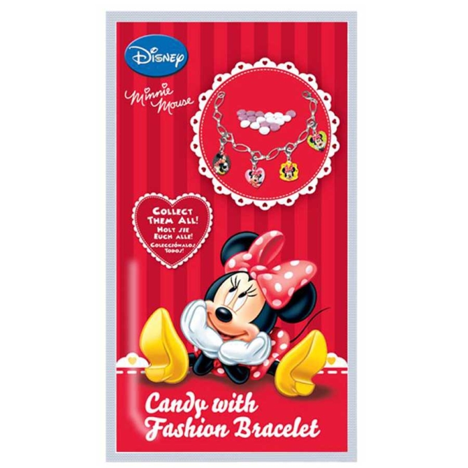 Pochette surprise Minnie Bracelet et bonbons 