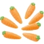 Contient : 1 x 8 carottes en pte d'amande