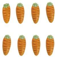 8 carottes en pâte d'amande