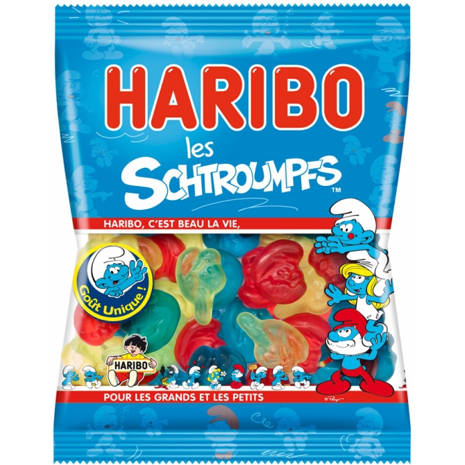 Schtroumpfs Haribo - Mini sachet 40g 