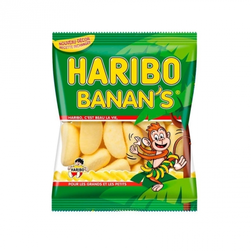 Banan s Haribo - Mini sachet 30g 
