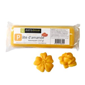 Pte d'amande Jaune 250gr
